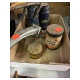 Old Pistol Oilers. Oil can opener/ spout. Tire