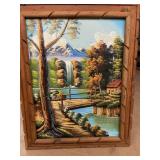 Large Painting.  Unique texture technique.