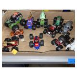 Lot of Big Foot Trucks. Transformers.  11 in all