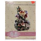 Musical Fairy & Mushroom Water Fountain