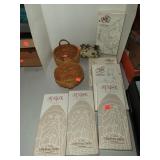 Lot of 3 Cnt Small Longaberger Baskets & 6 Cnt