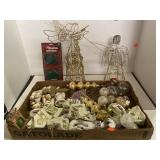 Mixed Lot of Christmas Ornaments. Includes New