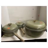 2 Regal MarkII Covered Saucepans and Covered