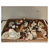 Flat of Snowman Decor & Ornaments