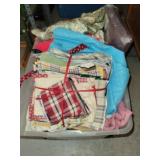 Tote of Fabric Pieces