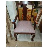 Vntg Chair Cloth Seat  1930