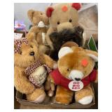 Lot of 5 plush Bears.
