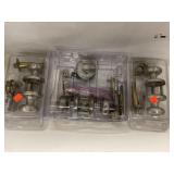 Lot of three locks. 2 indoor/ bedroom locks. 1