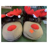 Reindeer Slippers sz small