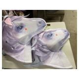 2 unicorn heads.  Costumes.