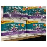 4 - 12pks Angel Soft  Toilet Paper.