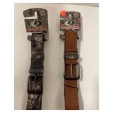2ct. MOSSY OAK belts. Size 32/34.