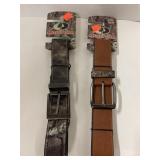 2 MOSSY OAK belts. Size 36/38
