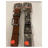 2 MOSSY OAK belts. Size 40/42.