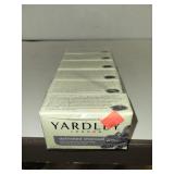 6 Cnt Bars of Yardley Activated Charcoal Bath