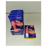 Lot of 6 Cnt Nivea Moisturizing Lip Care