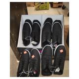 6 Pair Ladies Shoes 1-Sz 6/ 1-Sz 7/2-Sz 8/1-Sz