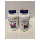 2-180 Capsule Bottles of Citracal Calcium