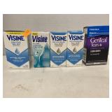 4 Boxes of Visine Eye Drops plus 1 Box of