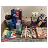 Misc Flaw/razors, burn relief, Imodium, Pixi