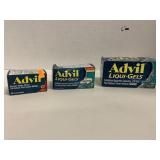 3 boxes Advil - exp 2023 see pics