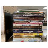 19 DVDs. 2 CDs. Variety.