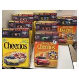 7 boxes Collectors Cheerios boxes w/ NASCAR die