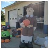ThanksGiving Pilgram Inflatable Yard Decor/Blow Up