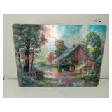 Thomas Kincaid Glass Cutting Board