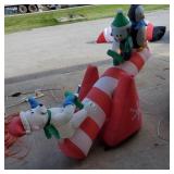 Winter Fun Inflatable Yard Decor / Blow Up