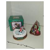 Skating Pond & Small Nativity Scene