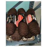 5 Skeens Brown Yarn