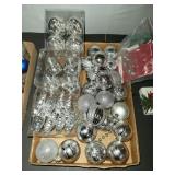 Flat of Non Breakable Christmas Ornaments