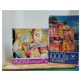 2 Cnt Puzzles 1-150 PC & 1-1000 Pc