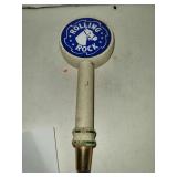 Vntg Rolling Rock Wood Beer Tap