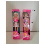 2 Cnt Barbie Dolls