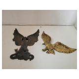 2 Cnt Cast Iron Eagles