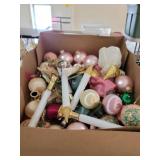 Lot of Christmas Ornaments & Battery Operated