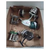 Lot of 6 Fishing Reels