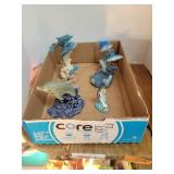 Flat of Dolphin Figurines