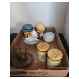 Salt & Pepper Shakers & Cat Figurines