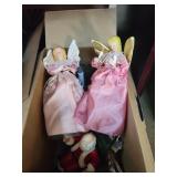 Box Lot of Christmas  & Treetop Angels