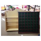 2 Cnt Wooden Wall Shelfs