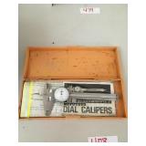 Mitutoyo Dial Caliper in Case