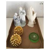 Figurines and Candle Holders
