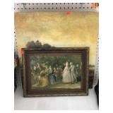 2 Canvas Pictures
Approximately 18x14 and 22x22