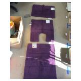 Bath rug set. 21x34, 20x24 & 17x24