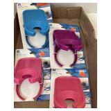 4ct. Clip on beverage holder.