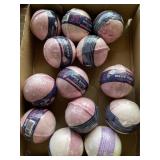 13 Bath Bombs.