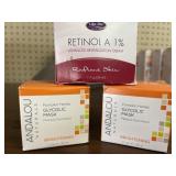 3ct Skin Care. 2 Glycolic Mask. 1 Retinol A 2%